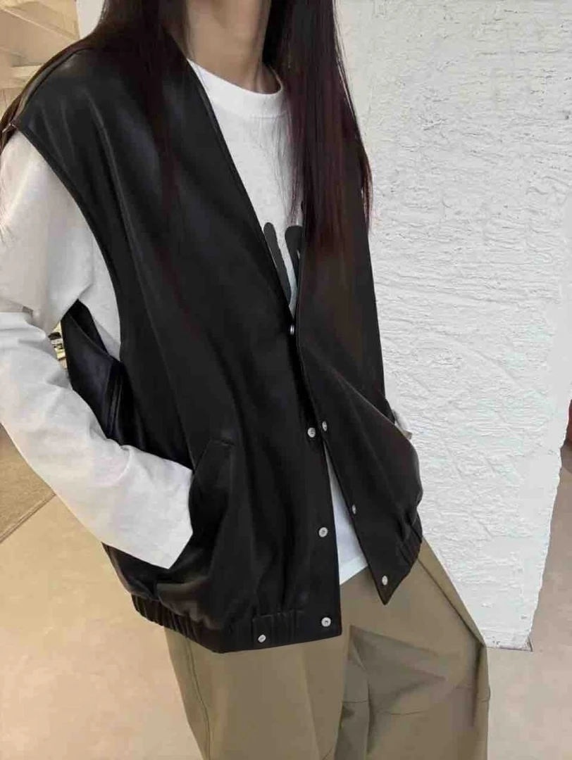 【CHAO NU】皮衣马甲48194