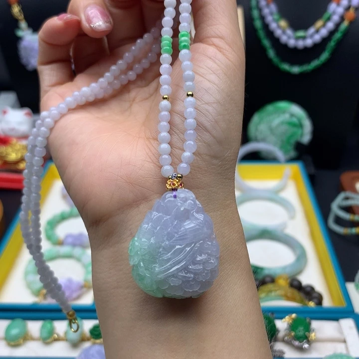 颈饰未镶嵌翡翠翡翠凤凰