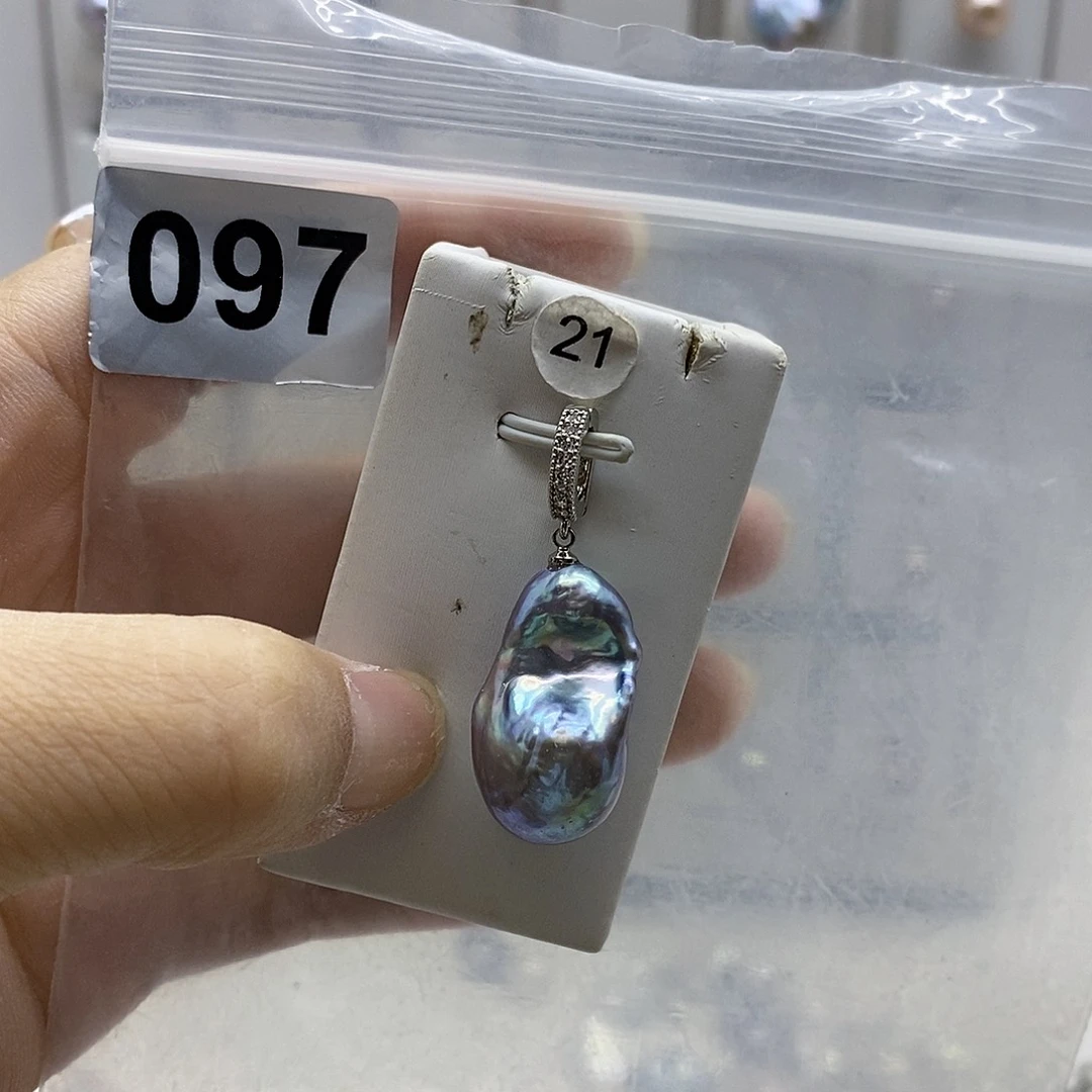 颈饰合金淡水珍珠