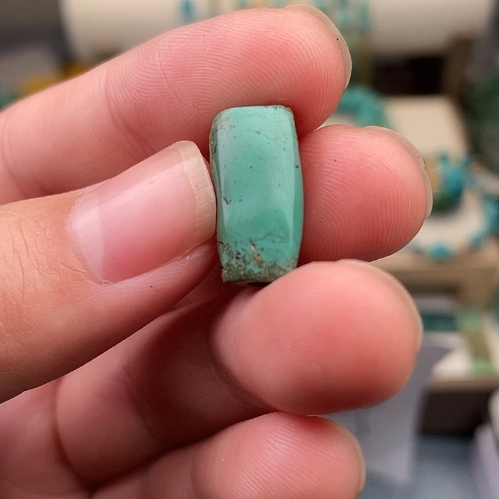 绿松石未镶嵌吊坠