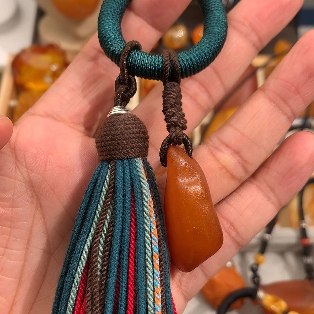 蜜蜡裸石未镶嵌你