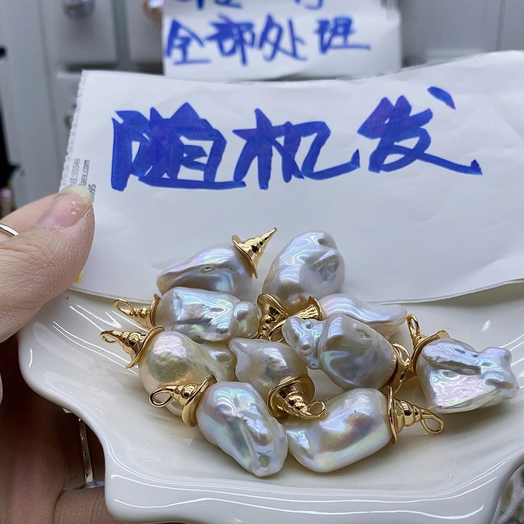 颈饰合金淡水珍珠