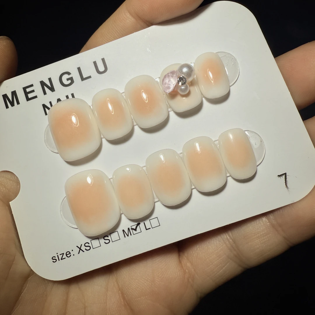蛋蛋 纯手工穿戴甲十片装