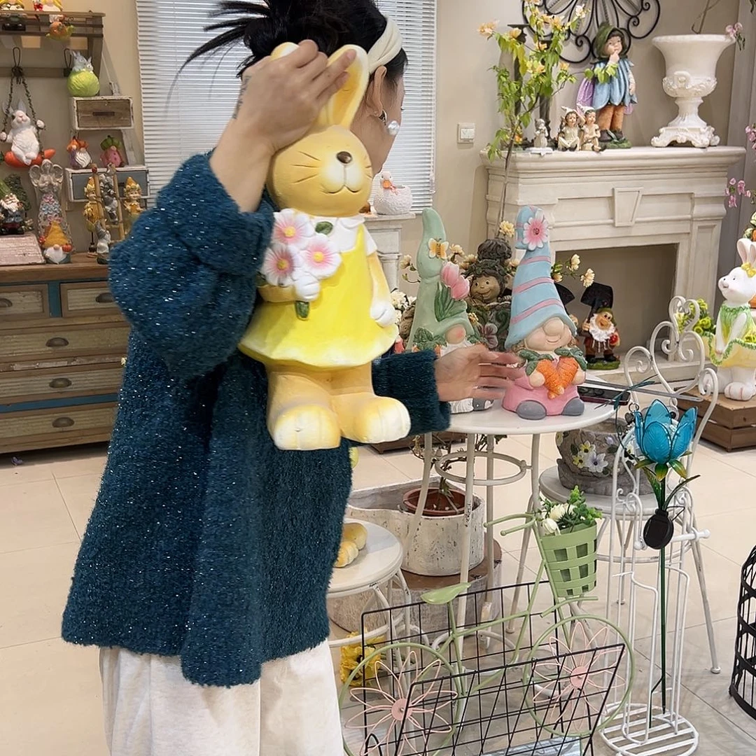 花园摆件默认微瑕介意勿拍