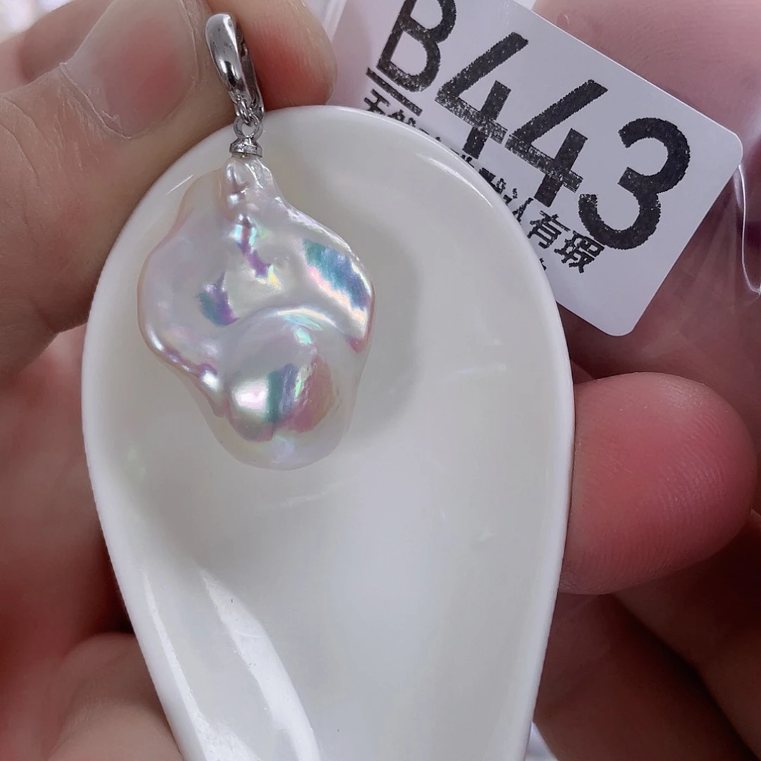 淡水珍珠未镶嵌颈饰莉***动