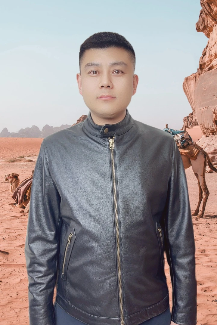 捡漏头层牛皮立领机车短款男士外套休闲百搭黑色修身春秋潮流