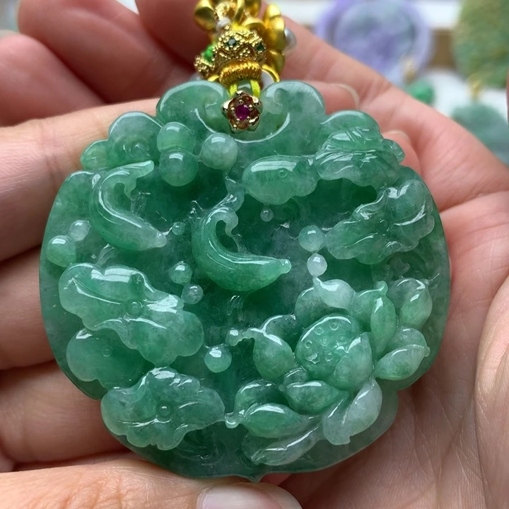 颈饰未镶嵌翡翠翡翠