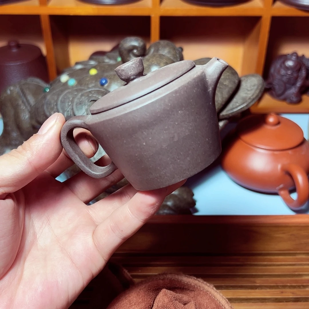 茶壶紫砂宜兴原矿紫砂壶手工制作
