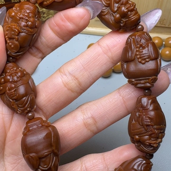 橄榄核手串/手链财神