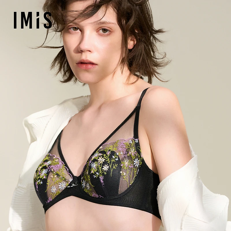 爱美丽我的秘密花园蕾丝钢托大显小薄海绵兔耳杯文胸IM13BVM1