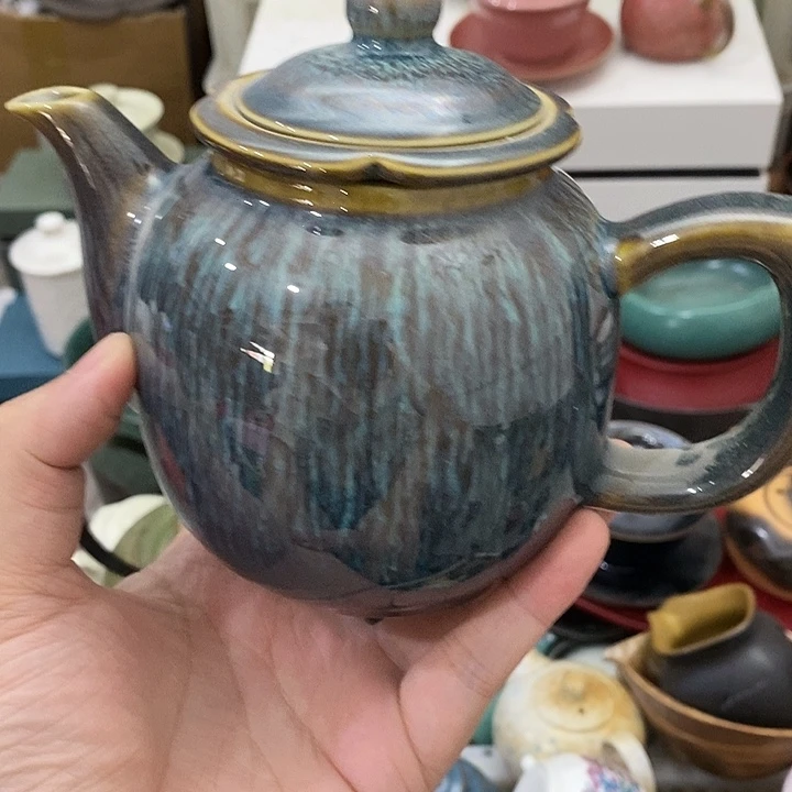 带***人陶瓷艺术品及陶瓷制品壶壶