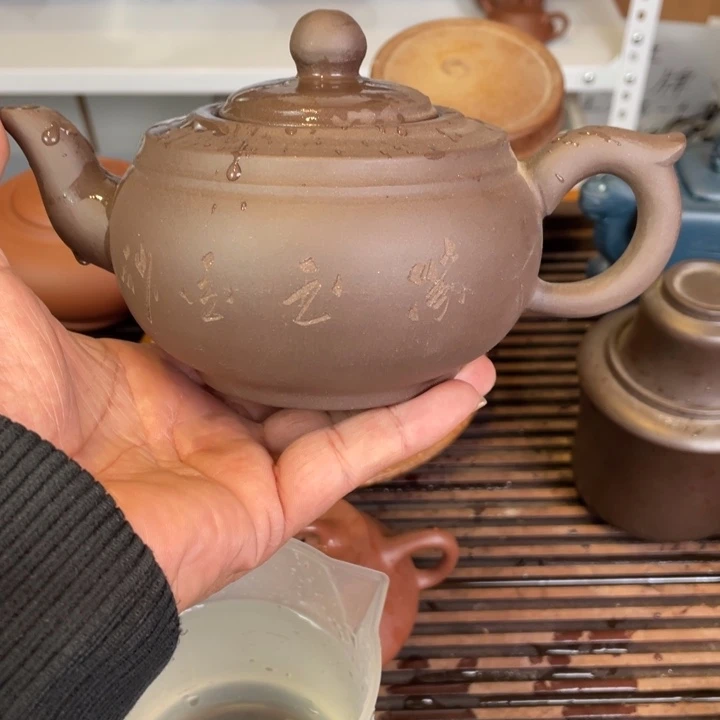 紫砂茶壶宜兴原矿紫砂壶