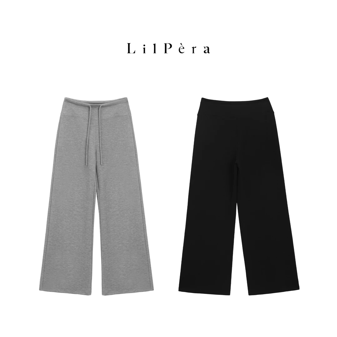 Lilpera胖梨定制 “空气裤”2025爆款时尚气质高级感弹力休闲裤B43