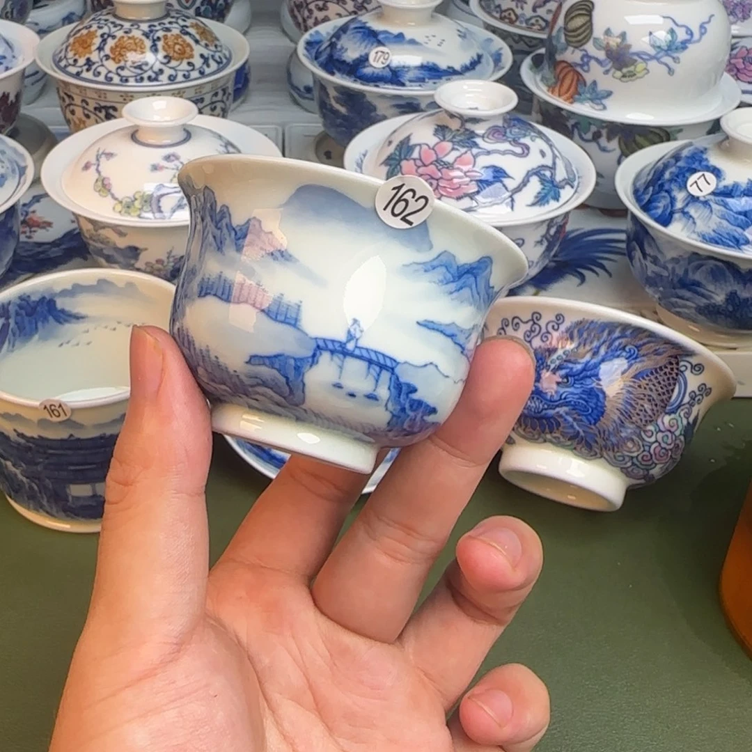 彦祖纯手工手绘茶具162