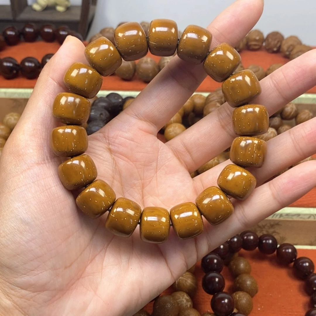 紫金鼠手串Z****⭐16光皮桶珠