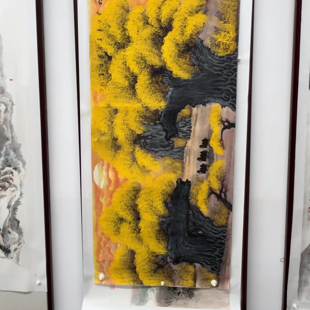 画***家国画绘画作品多次参加全国