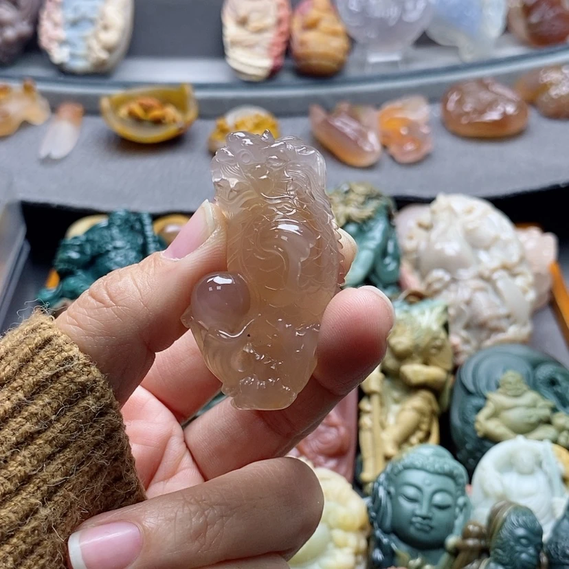 【闪购商品】未镶嵌吊坠定制玛瑙