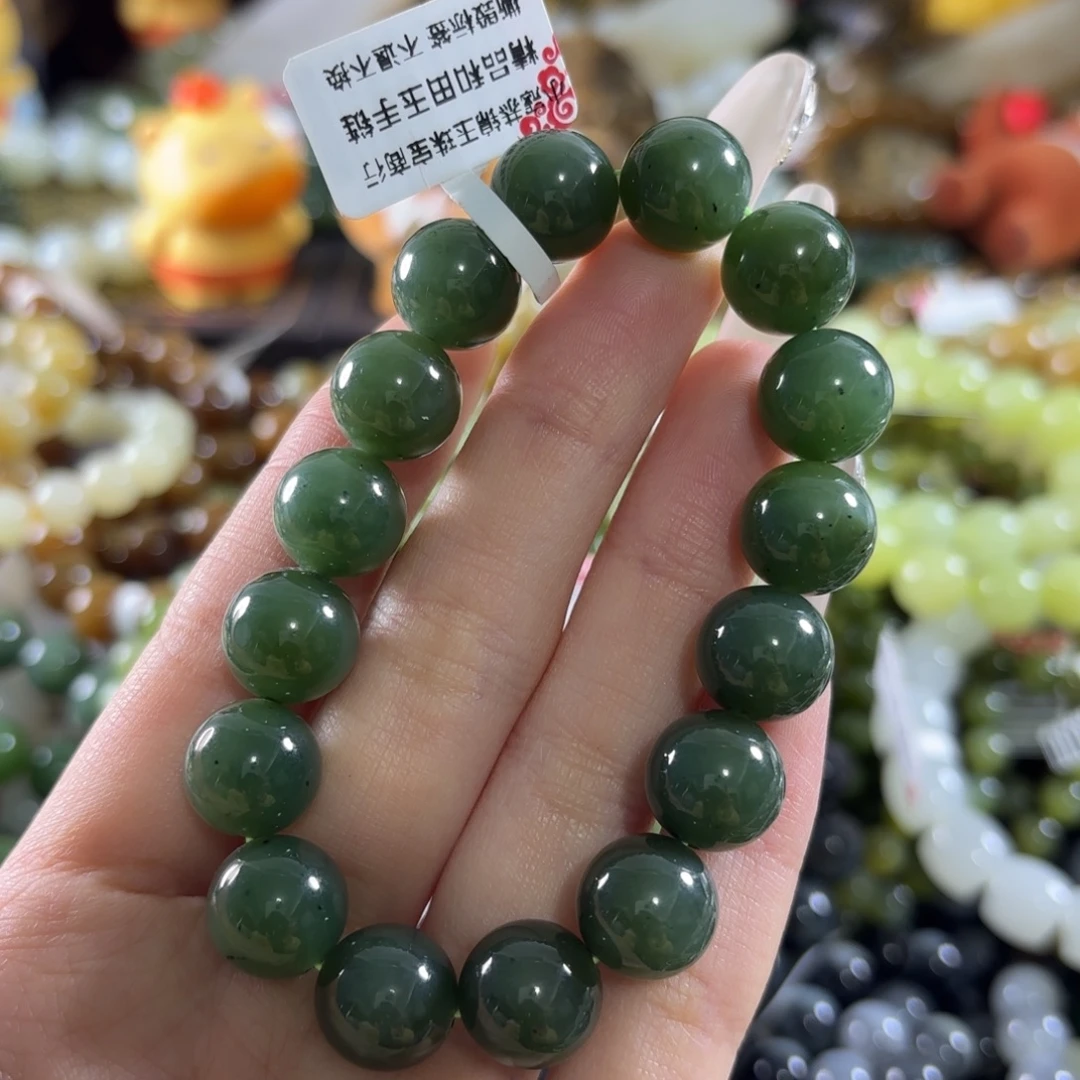 和田玉未镶嵌手链28