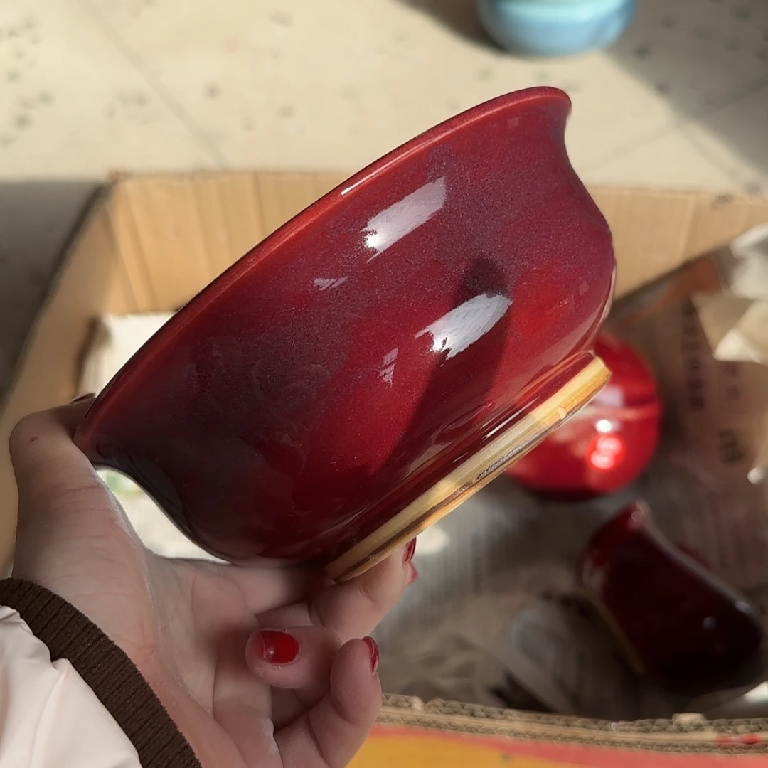 摆件陶郑家钧窑摆件