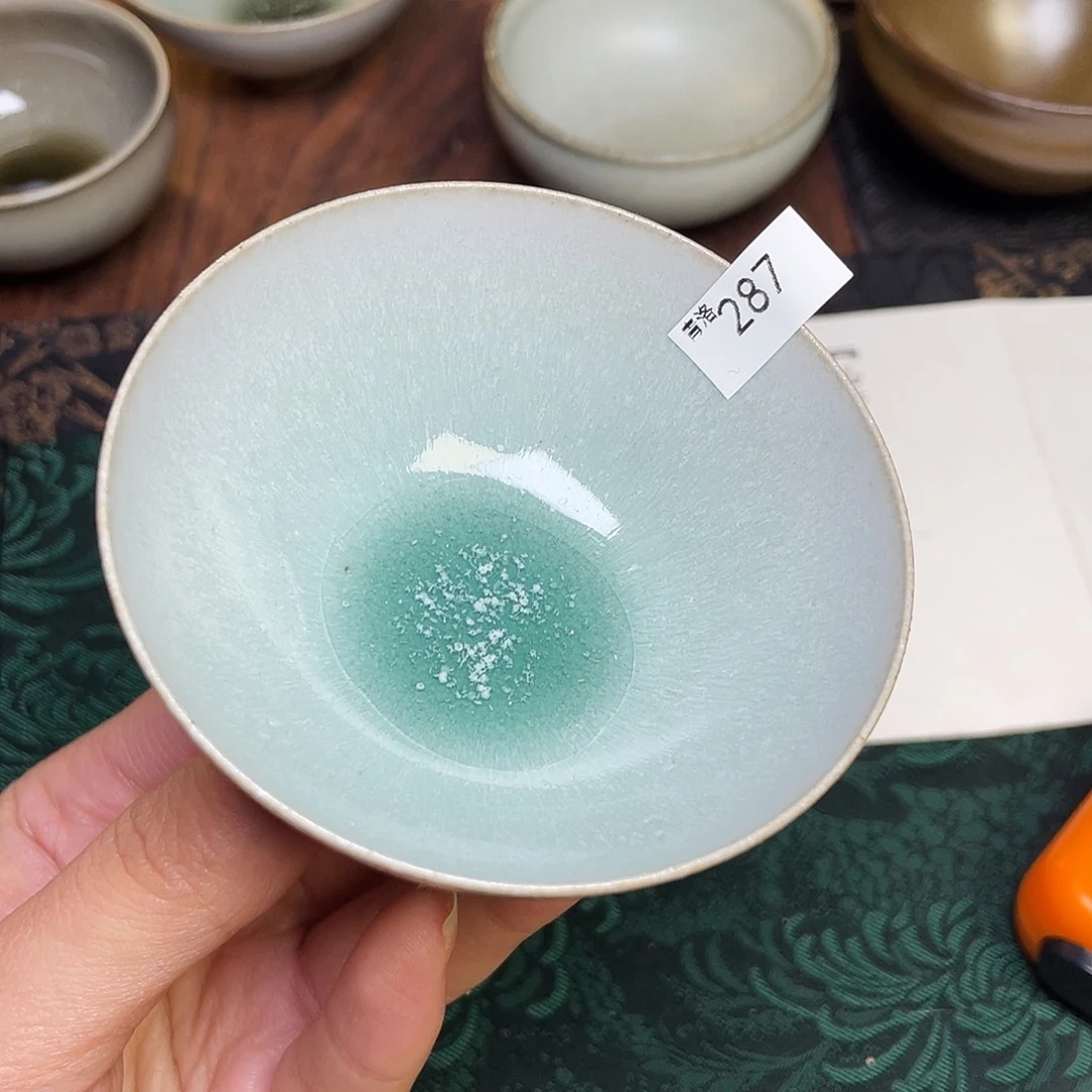 小***s茶盏287 福临号建盏柴烧薄胎