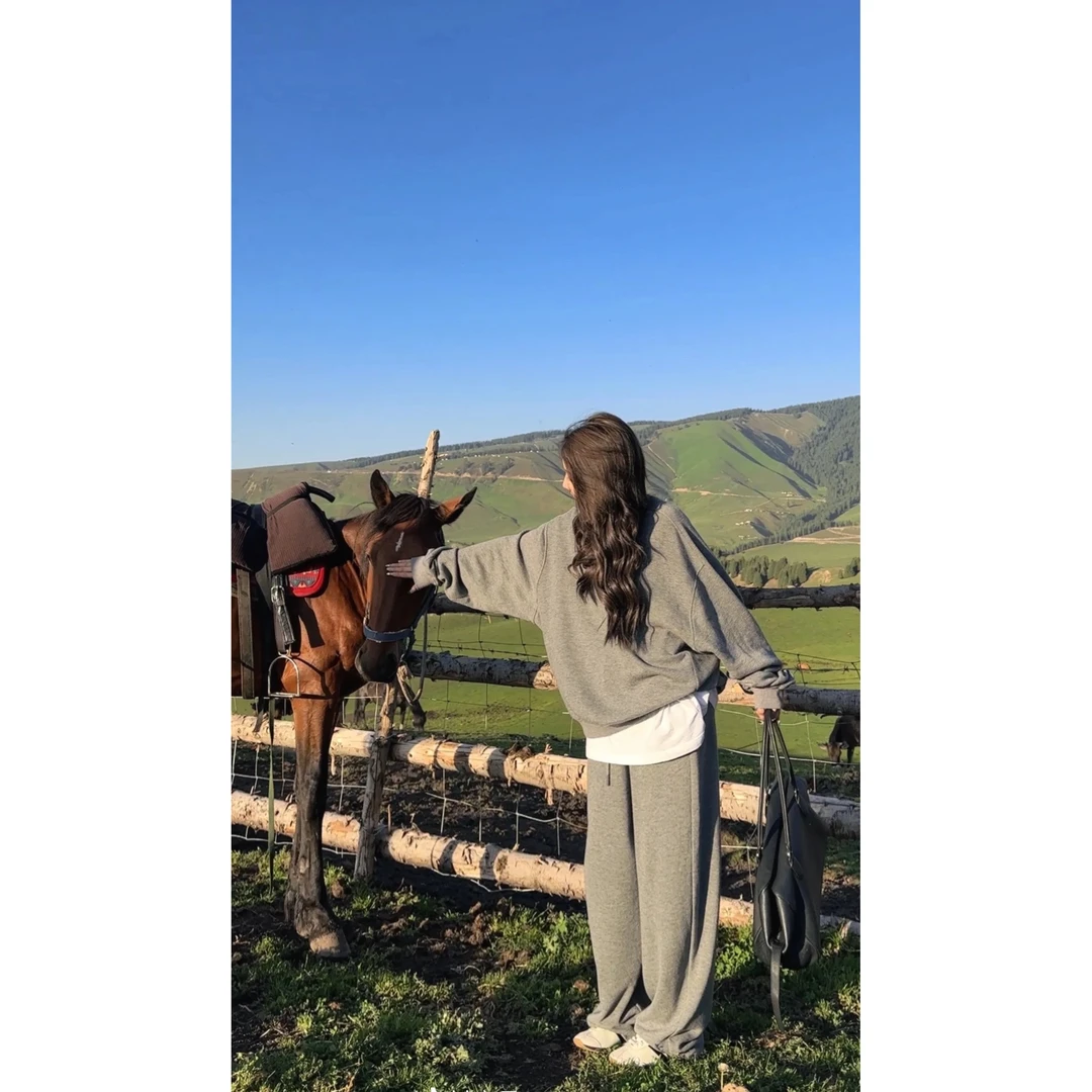 AMAZING IN | 羊毛 | 落肩袖休闲舒适卫衣 A250701-AI56BST250610