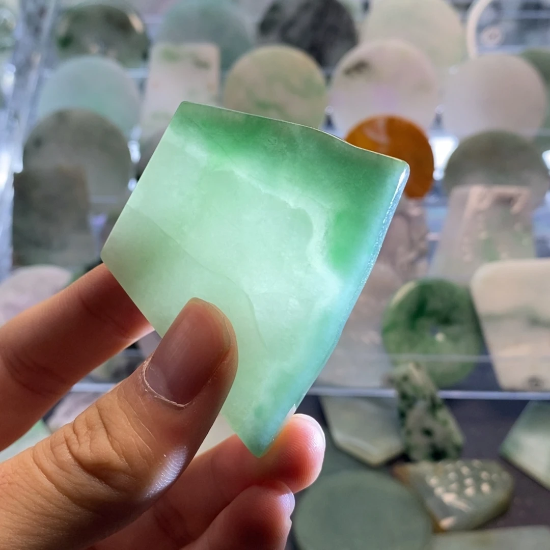 翡翠散珠翡翠a货15