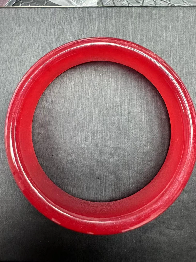 冰红色满红手镯 B40