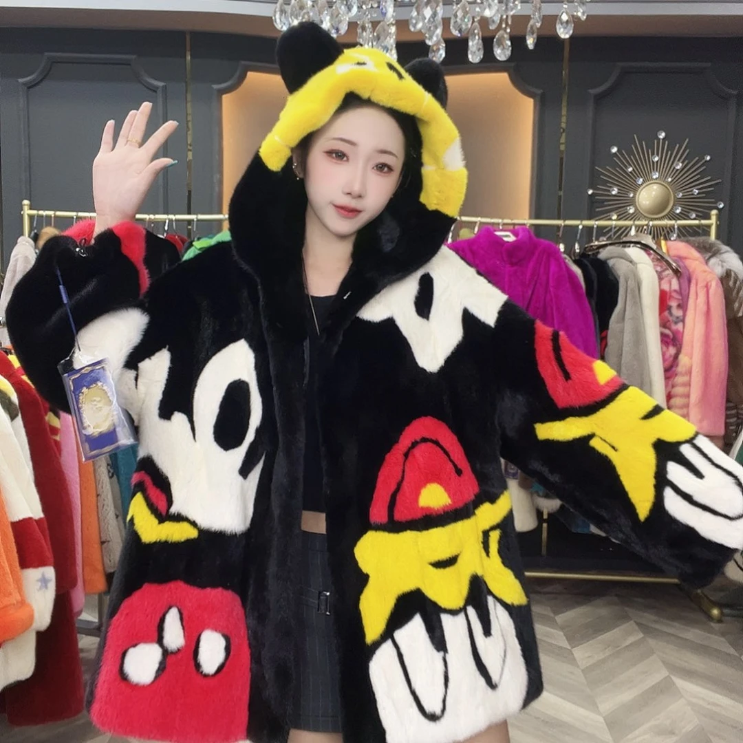 冬季新款时尚水貂