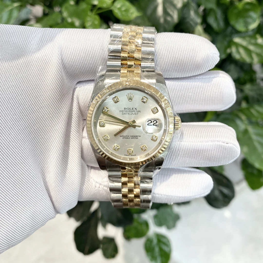 99新 Rolex/劳力士 日志型 116233-0157 自动机械 间金 36mm