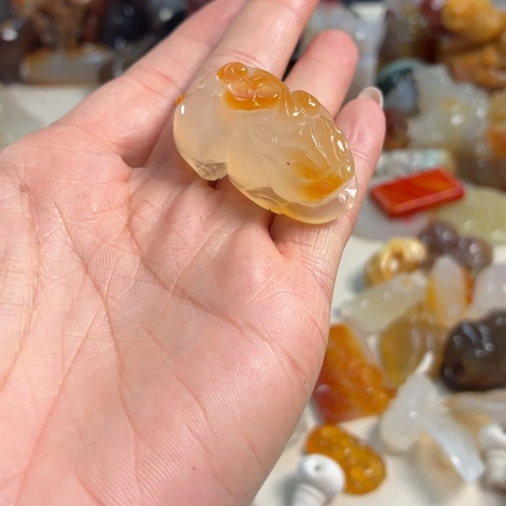未镶嵌吊坠(不含链)玛瑙/玉髓