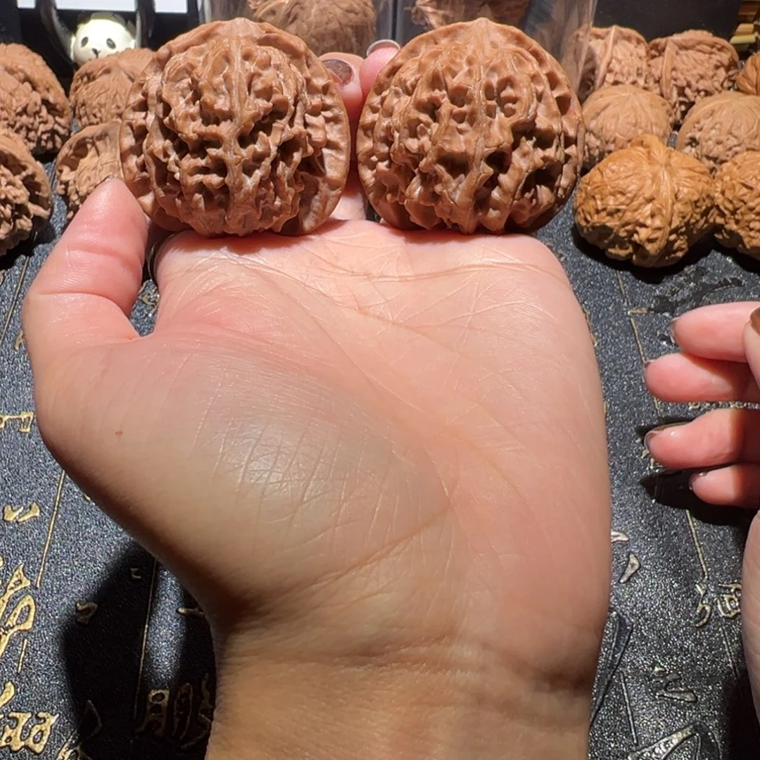 吊坠文玩核桃苹果42手把件200