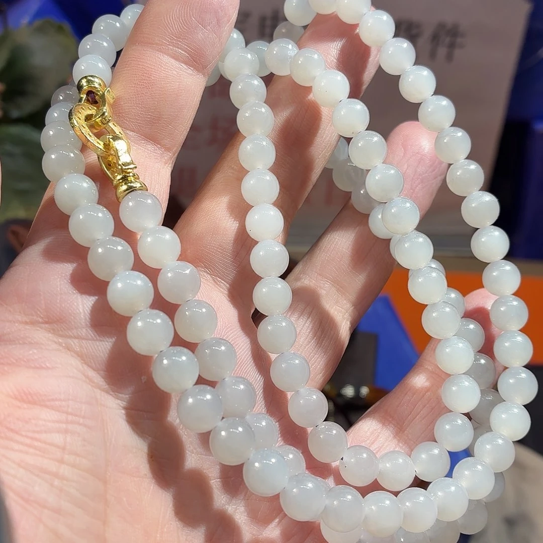 和田玉（糖玉）未镶嵌颈饰