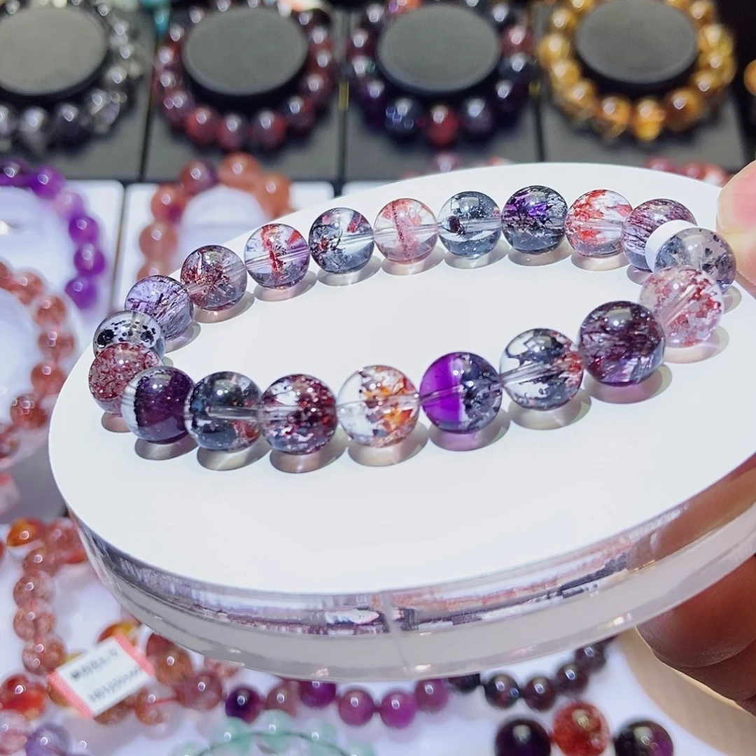 未镶嵌手串水晶彩毒液9.4