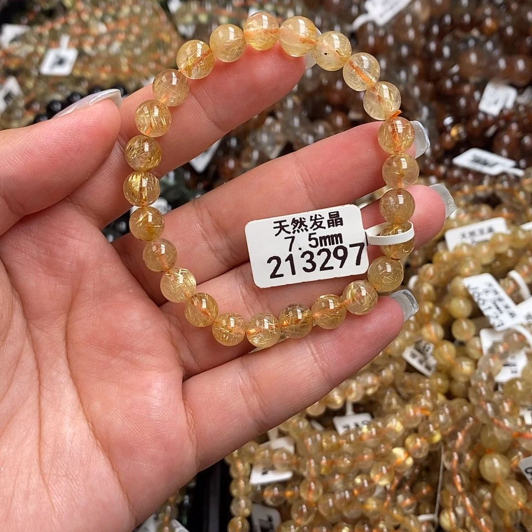 水晶手链未镶嵌水