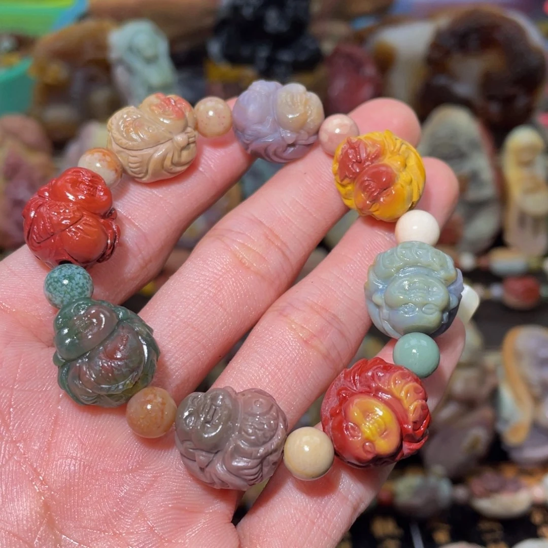 未镶嵌手串石英质玉