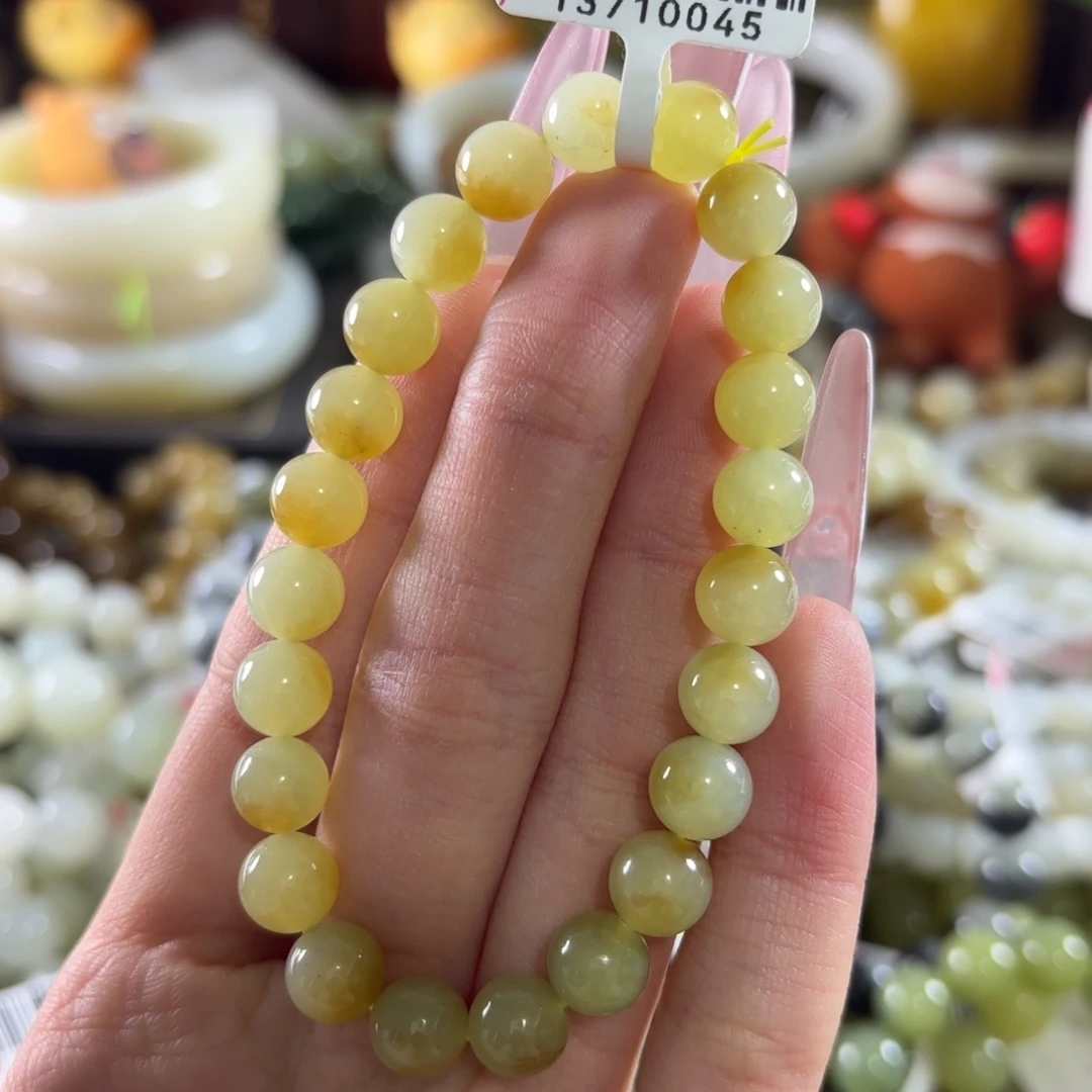 和田玉未镶嵌手链121