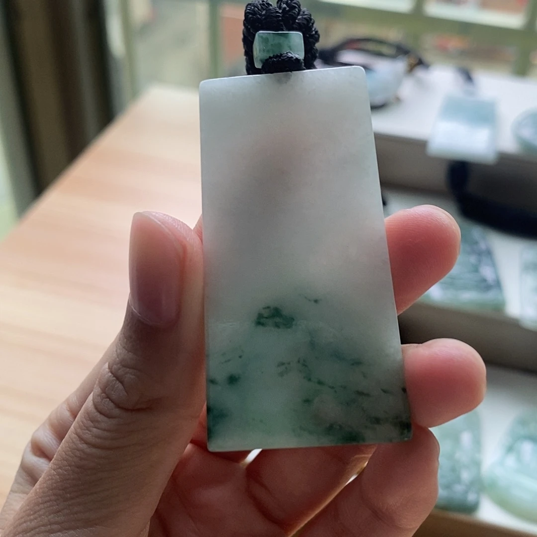 【闪购商品】颈饰未镶嵌翡翠天然缅甸A货翡翠