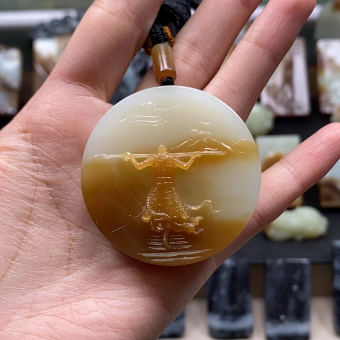 未镶嵌和田玉挂件