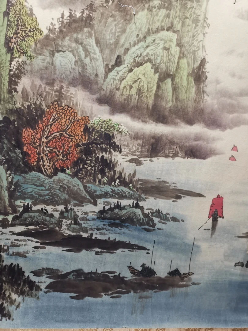 0字画改价链接(以直播为准)手工装裱,复刻古画