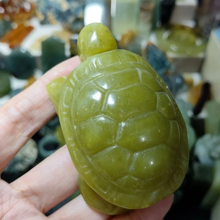 岫玉未镶嵌手把件款式