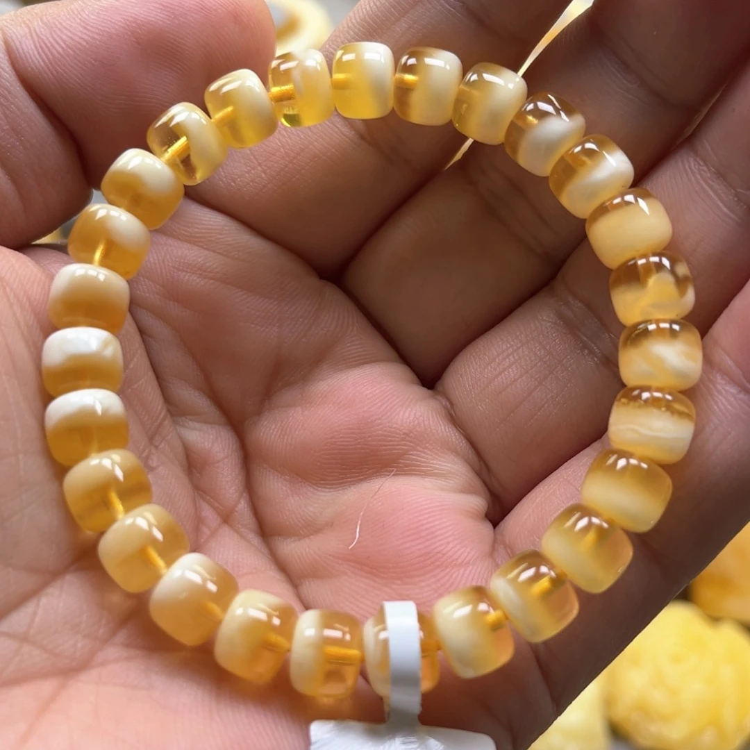 琥珀手链未镶嵌手串