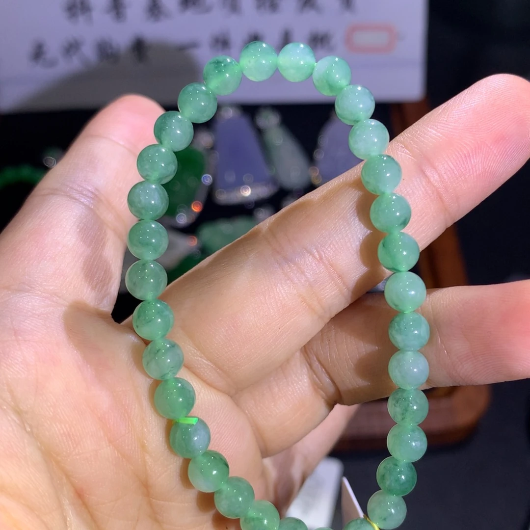 未镶嵌手链翡翠翡翠