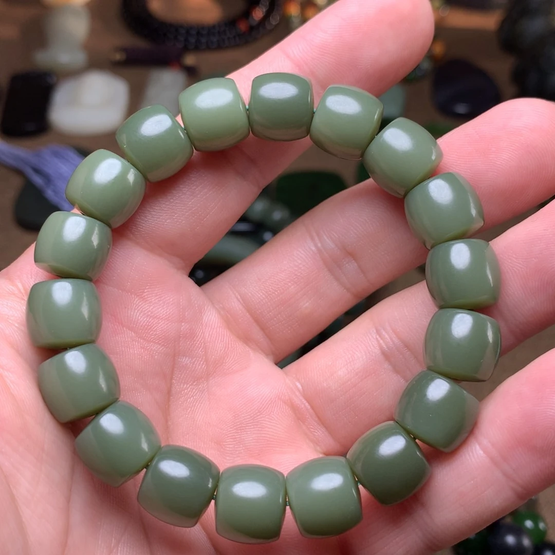 手链未镶嵌和田玉蓝****雨