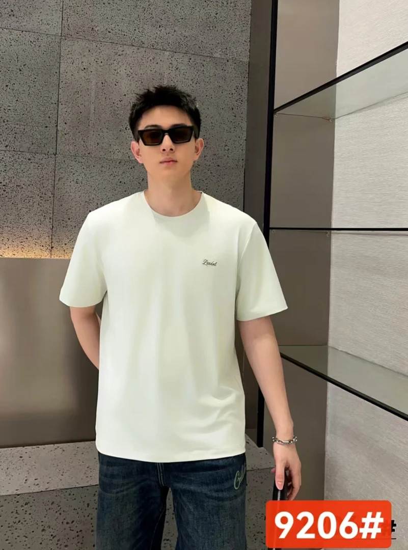 (走在)佐9206男圆领短袖T恤