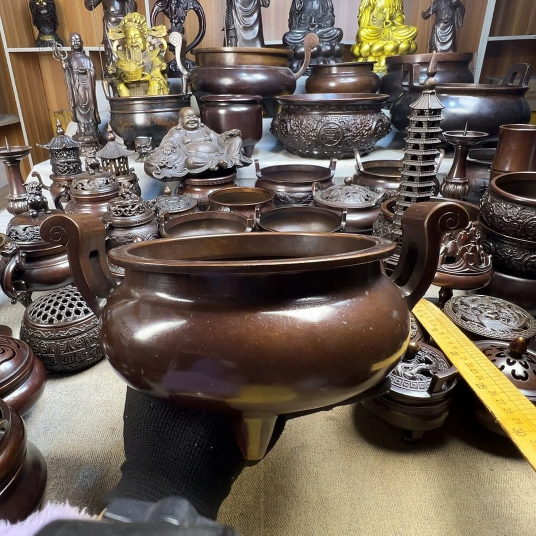 偉***期香炉铜香炉铜工艺品