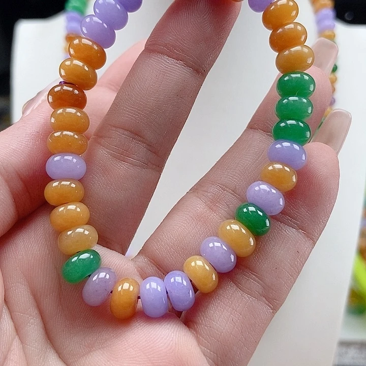 翡翠手链未镶嵌手链