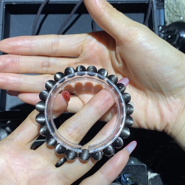 黑曜岩手链未镶嵌W**G