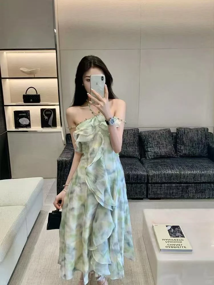 【发发专属】 5071-5080直播间专属夏季纯欲温柔甜美连衣裙