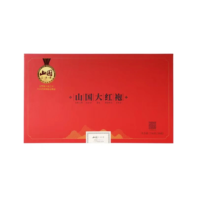 山国工夫茶山国岩茶大红袍（茶叶礼盒新旧包装，随机发）