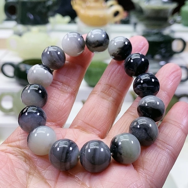 未镶嵌和田玉挂件手串卡14